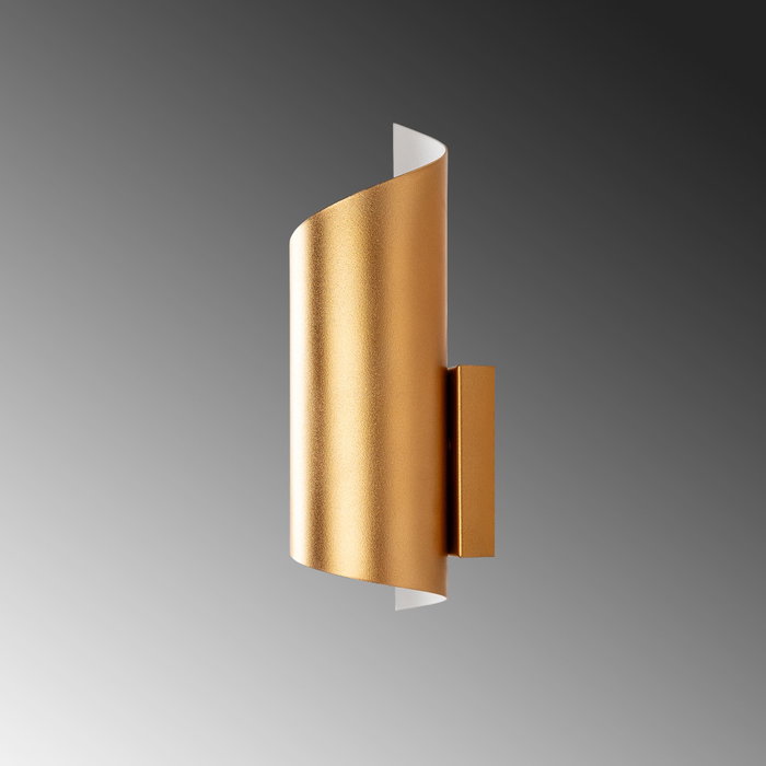 Opviq Lámpara de Pared Kıvrık Dorado